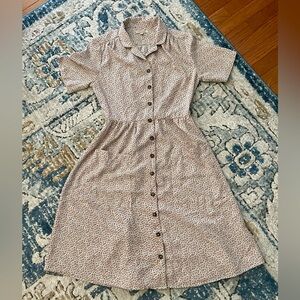 Polagram floral dress